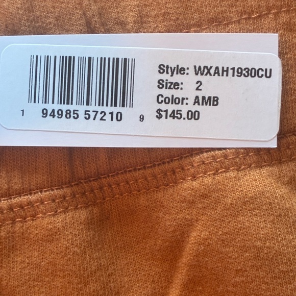 Standard James Perse Cotton Sweat Pant Jogger Medium Amber - Picture 8 of 13